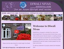 Tablet Screenshot of diwalinivas.co.uk